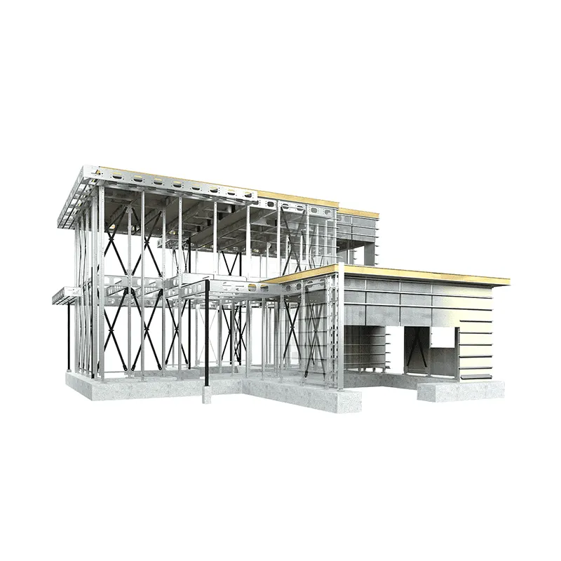 Neues Design industriell vorgefertigte moderne vorgefertigte Werkstatt Lagerhaus Stahlrahmen Konstruktion Gebäudesstruktur