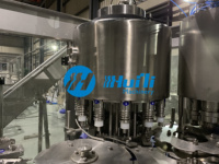 Meilleure Vente : Machine d'Embouteillage 3-en-1 Entièrement Automatique à Contrôle PLC, Haute Précision, pour Petites Entreprises de Production d'Eau Potable, Compatible Huile