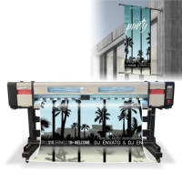 Precio de fábrica Impresora Eco Solvente 1,8 m Xp600/i3200 Cabezal de impresión Plotter de vinilo Impresora Eco Solvente de un solo cabezal