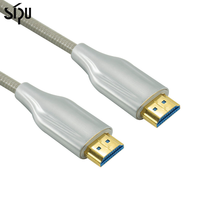Sipu 2026 Glasfaser-HDTV-Kabel mit 2.0 Vergoldeten 4K 8K Steckverbindern und PVC-Ummantelung für Computer, DVD, Projektor, Kamera
