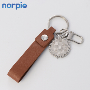 Porte-clés en cuir, cadeau <span class=keywords><strong>d</strong></span>'affaires, mode, sublimation vierge, photo, breloque en métal, porte-clés en cuir PU - Product Image 3