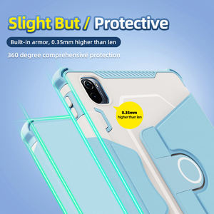 Support en cuir <span class=keywords><strong>Folio</strong></span> Housse de protection universelle pour tablette <span class=keywords><strong>Xiaomi</strong></span> <span class=keywords><strong>Pad</strong></span> <span class=keywords><strong>5</strong></span> 11 pouces avec porte-crayon Auto Sleep Wake - Product Image 6