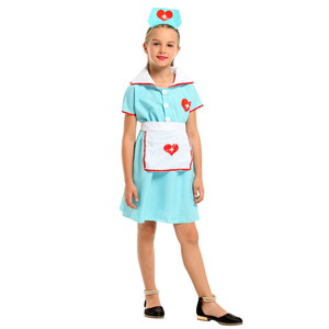 Costumes pour enfants Jour de carrière Costumes d'Halloween Uniforme de petite <span class=keywords><strong>infirmière</strong></span> aimante - Product Image 3
