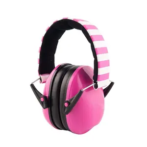 Noise Reduction Hearing Protection Earmuff For Ear protection-Beautiful Ear Protector for Young People SNR 25dB