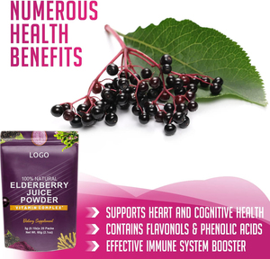 Tùy chỉnh Cơm cháy chiết xuất bột tự nhiên với kẽm và vitamin C 25% Cơm cháy nước trái cây bột cho trẻ em và người lớn - Product Image 2