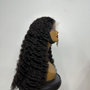 Peluca de Encaje Frontal Rizado Birmano de Lujo, Cabello Humano Virgen 100% Natural, Línea de Cabello Natural, Venta al por Mayor - Product Image 2