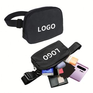 Large-capacity Nylon Bum Bag Men's Ladies Smart Storage Crossbody Bag for Sale - Product Image 6