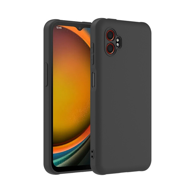 Cheap Price Black Soft Matte TPU Protective Silicone Phone Case for Samsung Galaxy Xcover 7 Pro