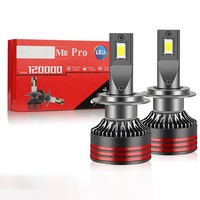 Ampoule de phare LED automatique à sortie de lumière focalisée et pratique, dissipation rapide de la chaleur, lampe de voiture pour véhicules tout-terrain, voyages sur routes sombres