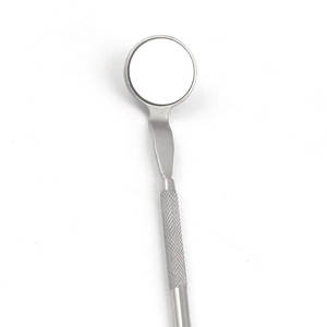 Miroir buccal dentaire manuel professionnel en acier inoxydable, poignée ergonomique, outil de dentiste de haute qualité pour l'inspection et le nettoyage des dents - Product Image 6
