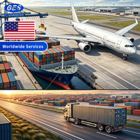 Service de transport aérien de la Chine vers les États-Unis, logistique de transport multimodal, agence de transport de fret LCL