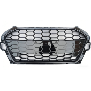 Repuestos de Carrocería para Automóviles, Rejilla de Panal de Abeja ABS Nueva para Audi A4 Sin Sline Negro 2008-2012 - Product Image 3