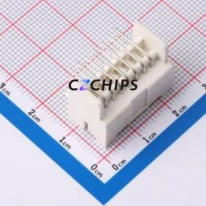 HC-XAD-2*7AW-05 Wire-to-Board Pin Header Bent Lead Through Hole,P=2.5mm Connector 2x7P 2.5mm Right Angle Insert XAD - Product Image 2