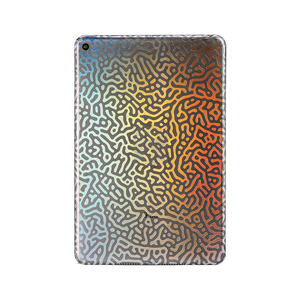 <span class=keywords><strong>Lensun</strong></span> presenta Gorgeous Shiny Skid Proof resistente a los arañazos Deluxe Silver para tableta de hasta 11 ''Maze Back Skin - Product Image 2