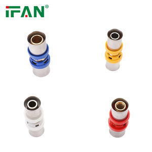 <span class=keywords><strong>Raccords</strong></span> de tuyauterie PEX <span class=keywords><strong>multicouche</strong></span> IFAN CE ISO personnalisés, type PERT, 16-32 mm, raccord à sertir PEX - Product Image 1