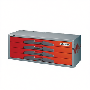 Boîte à outils 5000 CL4N rouge en acier, armoire à tiroirs, rangement et organisation pour atelier et garage - Product Image 2