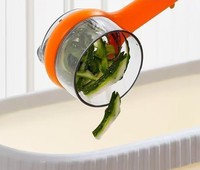 Keuken Multi-Functionele Peeling Mes-Stijl Aardappelsnijder, Fruit Schilgereedschap, Huishoudelijk Model Met Opbergdoos
