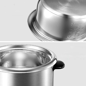 2.2L 900W Cuiseur à riz électrique Revêtement antiadhésif Cylindre domestique Pot intérieur en fer blanc Système de chauffage domestique <span class=keywords><strong>non</strong></span> électrique Cuisine - Product Image 2