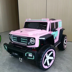 Auto Eléctrico para Niños de 2 a 8 Años, Puede Transportar un Adulto, Auto de Juguete con Tracción en las Cuatro Ruedas, Auto Eléctrico Doble para Bebés - Product Image 2