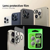 Film d'objectif 3D CD protecteur d'appareil photo avec emballage de vente au détail pour iphone 17 Pro Max 17 air 17 Plus Film d'appareil photo en verre trempé