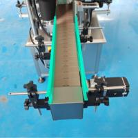 Machine d'étiquetage de boîte de conserve de bouteille carrée personnalisée professionnelle autocollant de qualité supérieure de bureau automatique économique enveloppant