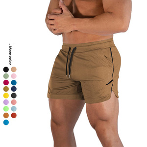 Oem Logo Quick Dry <b>Men</b> Gym <b>Shorts</b> Fitness Sports Breathable High Waisted Workout Gym Training Athletic <b>Shorts</b> with Liner Pocket - Product Image 1