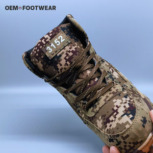Bottes de neige pour chien en caoutchouc antidérapant de couleur camouflage bon marché avec doublure en peluche longue Chaussures d'hiver pour hommes - Product Image 4
