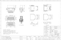 Connecteur d'encodeur servo de haute qualité PCR-20F, connecteur SCSI 20 broches PCR-S20FS+ PCR-S20LA pour Fanuc