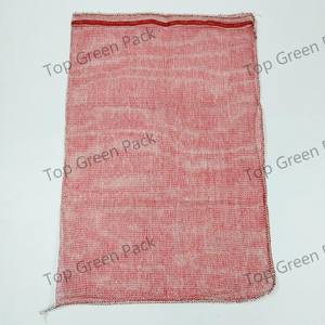 Bolsa de red de malla de alta calidad Pequeñas cebollas Uv <span class=keywords><strong>Naranjas</strong></span> 35kg 50kg Pescado Leña Bálticos Gancho de fruta Registro de costura en L - Product Image 1