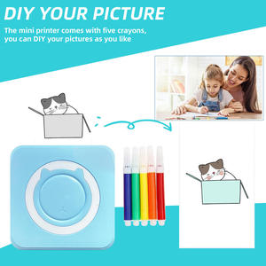 Mini impresora de etiquetas térmica inalámbrica para estudiantes de oficina de marca personalizada C15, mini impresora de bolsillo portátil para fotos - Product Image 3