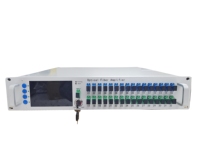 Amplificador de Internet de 16 puertos 22DBM EDFA FTTH WDM Gpon 10G Equipo de interfaz de red de fibra óptica Longitud de onda 1550nm