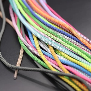 Olian Custom 4.5mm de large 0.5-1.8m de longueur Multi Couleurs 3/M Lacets ronds réfléchissants pour Sneaker Chaussures décontractées - Product Image 3