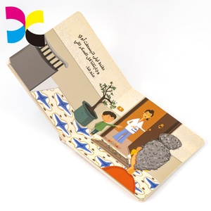 Libro Infantil con Impresión Personalizada, Libro de Cartón <span class=keywords><strong>para</strong></span> Niños, Tapa Dura, Páginas a Color, Encuadernado con Cubierta, Libro de Aprendizaje <span class=keywords><strong>para</strong></span> Bebés de Alta Calidad - Product Image 3