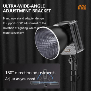 YSKE ad alta potenza 230-330W luci di riempimento per <span class=keywords><strong>fotografia</strong></span> 2700-6500k luci in metallo Live Streaming con supporto OEM - Product Image 5