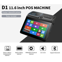 Offre Spéciale Terminal de point de vente tout-en-un Windows de 11.6 pouces Machine de facturation de caissier de supermarché avec écran tactile de carte de balayage hors ligne