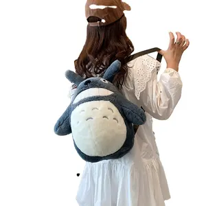 Jouets en peluche Kawaii Kuromi Cinnamoroll peluches animaux en peluche sac à dos sacs d'école en peluche dessin animé pour enfants figurine d'anime peluches