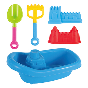 ของเล่นทรายชาย<span class=keywords><strong>ห</strong></span>าดขายส่ง เรือของเล่นลอยน้ำพร้อมพลั่วทรายและแม่พิมพ์ ชุดของเล่นทรายสำ<span class=keywords><strong>ห</strong></span>รับเด็ก - Product Image 2