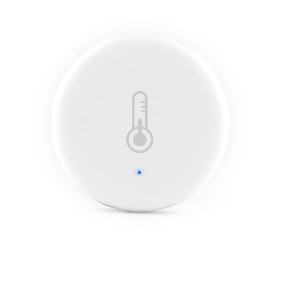 Tuya Smart ZigBee Smart Temperature And Humidity Sensor Battery Powered Security With Tuya Smart Life App Alexa Google Home