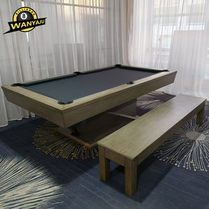 Billiard Mate Indoor Sports Banc en bois massif avec queues et balles cachées Espace <span class=keywords><strong>de</strong></span> rangement <span class=keywords><strong>pour</strong></span> table <span class=keywords><strong>de</strong></span> <span class=keywords><strong>billard</strong></span> et table <span class=keywords><strong>de</strong></span> <span class=keywords><strong>billard</strong></span> - Product Image 3
