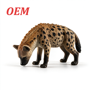 Modello da Collezione di Iena Maculata Personalizzato, Dettagli Finemente Lavorati per Set Blind Box di Animali Selvatici, Ordine Personalizzato - Product Image 2