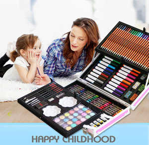 Set <span class=keywords><strong>de</strong></span> <span class=keywords><strong>Dibujo</strong></span> Artístico Multifuncional con Acuarelas, Lápices, Crayones, Estuche Portátil para Niños <span class=keywords><strong>y</strong></span> Adultos - Product Image 5