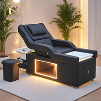 Promotion : Fauteuil de lavage de cheveux pour salon de coiffure, avec fonction massage thaïlandais, chaise de pédicure et lit de spa japonais pour la tête