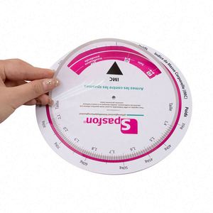 เครื่องคำนวณวงล้อการตั้งครรภ์ทางการแพทย์ และเครื่องคำนวณ BMI แบบวงล้อ  พร้อมตลับเมตรพลาสติกสำหรับแจก - Product Image 4