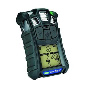 เครื่องตรวจจับก๊าซหลายชนิด MSA Altair 4XR O2 H2S CO แบบพกพา ใช้พลังงานแบตเตอรี่ หน้าจอ LCD สีดำ - Product Image 2
