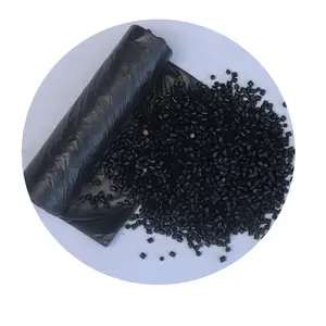 NUOXIN Fabrikdirektverkauf Polyethylen Hdpe Kohlenstoff schwarzes Kunststoff-Rohmaterial für Plastiktüten