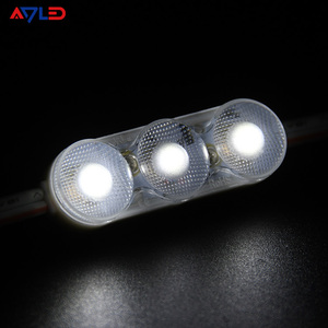 โมดูลไฟ LED สำหรับโฆษณา แบบฉีดขึ้นรูป DC12V 3LEDs 0.72W IP67 SMD2835 168LM สำหรับป้ายไฟกลางแจ้ง - Product Image 2