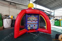 Jeux de sport gonflables commerciaux Lilytoys Jeux interactifs gonflables 4 en un jeux pour les ventes