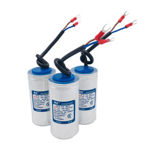 คาปาซิเตอร์มอเตอร์เฟสเดียว CBB60 30uf ถึง 60uf คาปาซิเตอร์ฟิล์มแบบมีสายสำหรับมอเตอร์และปั๊มน้ำ - Product Image 5