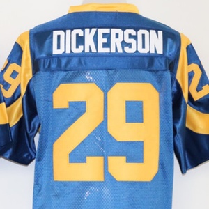 Maillot de Football américain, vêtement médicaux Dickerson, bleu - Product Image 1