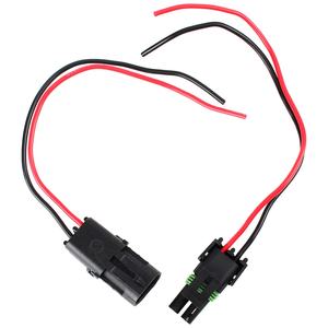 2-poliges wasserdichtes Nylon gehäuse in Steck verbinder qualität für LED-Licht leisten, Sensoren und kunden spezifischen Aut-Kabelbaum - Product Image 1